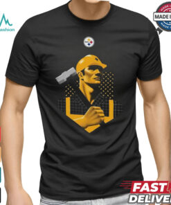 NFL Team Apparel Pittsburgh Steelers Illustration Black T Shirt