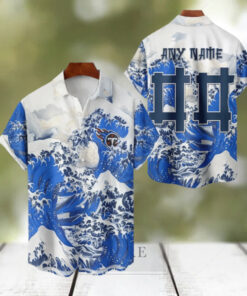 NFL Tennessee Titans Football Special Great Wave Hawaiian Shirt1