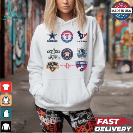 NFL Texas Pro Sport Teams T Shirt