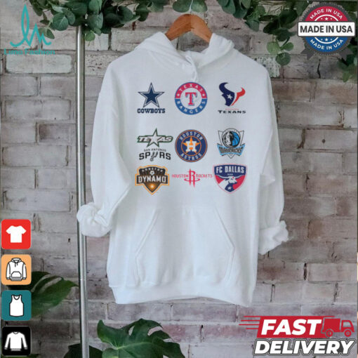NFL Texas Pro Sport Teams T Shirt