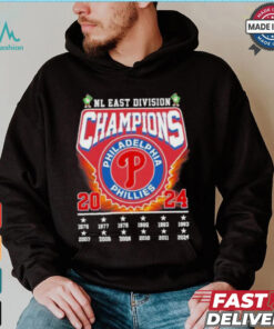 NL East Division Champions 2024 Philadelphia Phillies Vintage Shirt