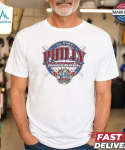 NL East Philadelphia Phillies Baseball Red October 2024 logo shirt