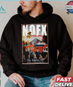 NOFX Outer Harbor Berth 46 Los Angeles, CA Tour October 6 2024 t shirt