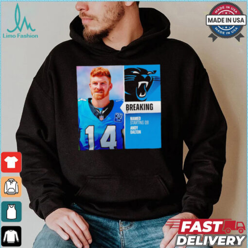 Names starting QB Andy Dalton shirt