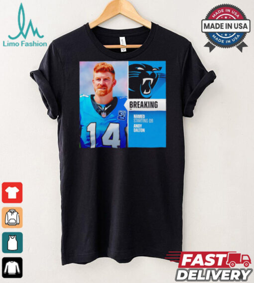 Names starting QB Andy Dalton shirt