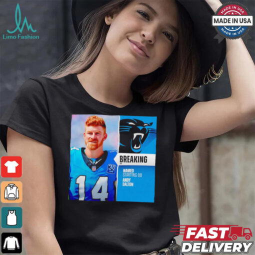 Names starting QB Andy Dalton shirt