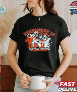 Nashville Christian vs. Clarksville Academy Crush The Cougars 2024 Homecoming Shirt