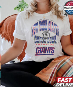 National Football League New York Giants Super Bowl XLII Champions shirt