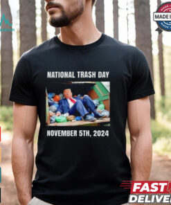 National trash day Nov 2024 Trump shirt