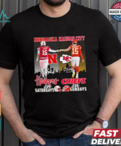 Nebraska Huskers On Saturdays X Kansas City Chiefs On Sundays Shirt