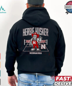 Nebraska Volleyball Herbie Mascot shirt