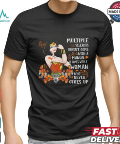 Never Gives Up shirt