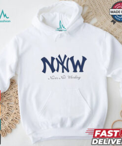 Never not working New York Yankees logo shirt, hoodie, sweater, long sleeve and tank top Never not working New York Yankees logo shirt