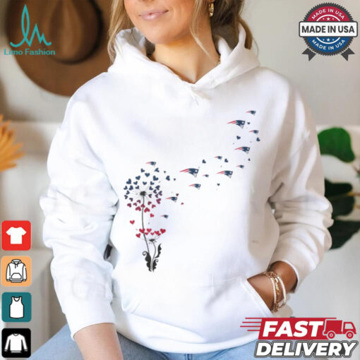 New England Patriots Flower Shirt