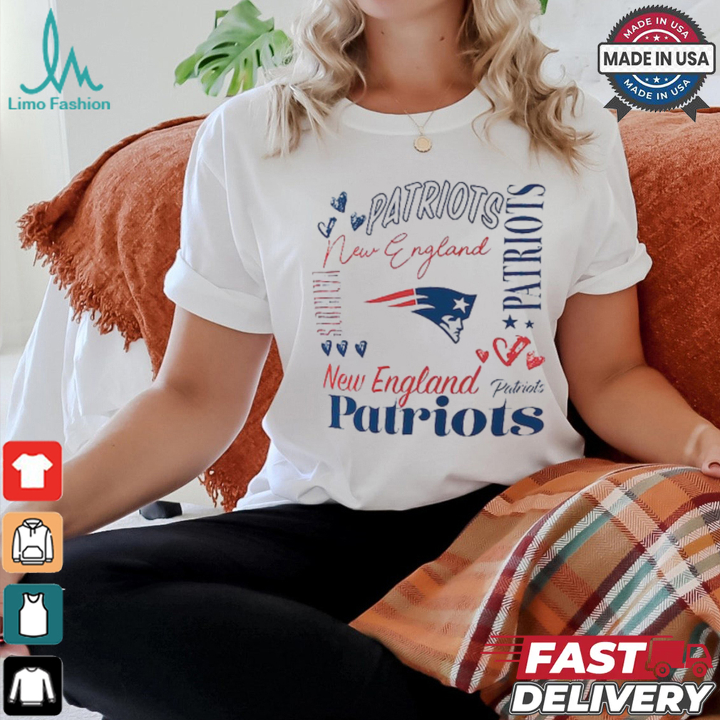 New England Patriots G III 4Her by Carl Banks T Shirt New England Patriots G III 4Her by Carl Banks T Shirt