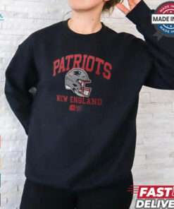 New England Patriots Nike Anthracite Helmet Essential T Shirt