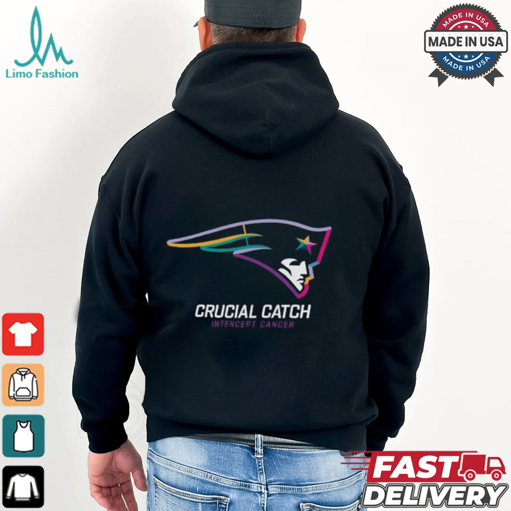 New England Patriots Nike Black 2024 NFL Crucial Catch T Shirt New England Patriots Nike Black 2024 NFL Crucial Catch T Shirt