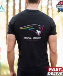 New England Patriots Nike Black 2024 NFL Crucial Catch T Shirt