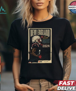 New England Patriots vs. Los Angeles Chargers 2024 NFL Week 17 Game Poster shirt