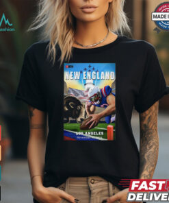 New England Patriots vs. Los Angeles Rams November 17, 2024 NFL Week 11 Game Poster shirt
