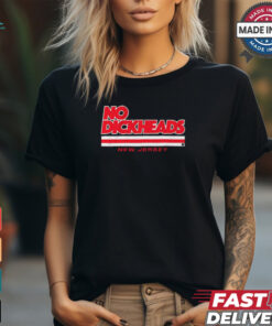 New Jersey Hockey No Dickheads t shirt