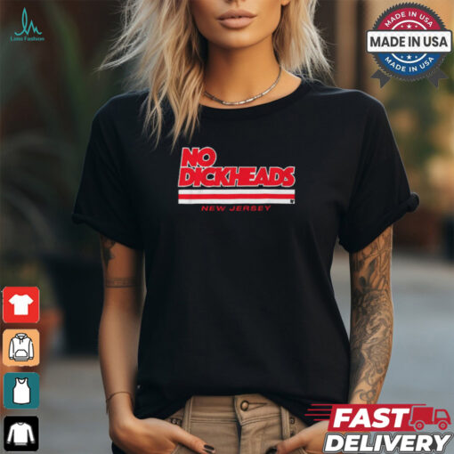 New Jersey Hockey No Dickheads t shirt