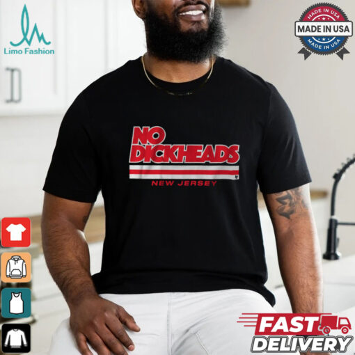 New Jersey Hockey_ No Dickheads Shirt