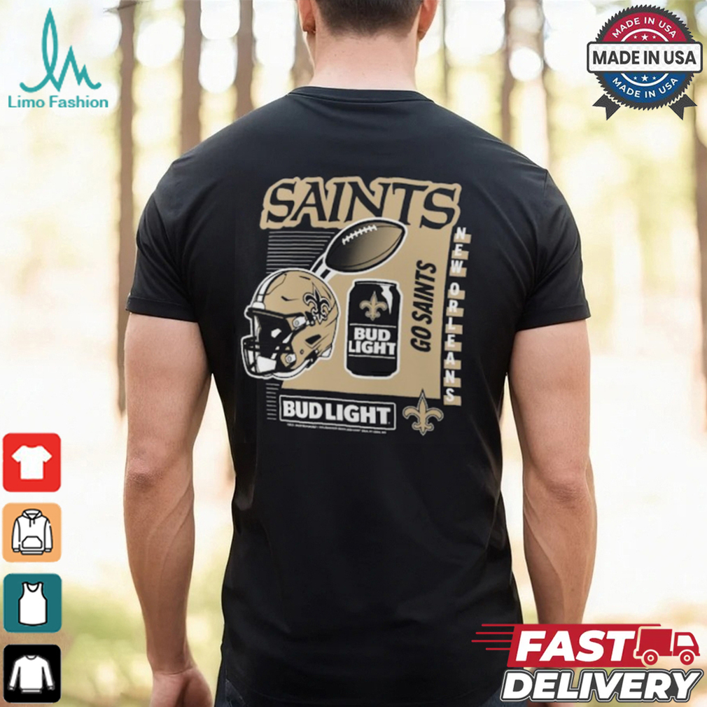 New Orleans Saints Anheuser Busch T Shirt New Orleans Saints Anheuser Busch T Shirt