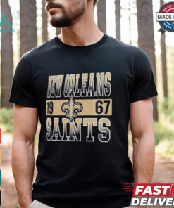 New Orleans Saints New Era Black City Team T Shirt, hoodie, sweater, long sleeve and tank top New Orleans Saints New Era Black City Team T Shirt