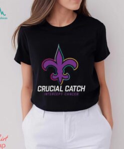 New Orleans Saints Nike Black 2024 NFL Crucial Catch T Shirt