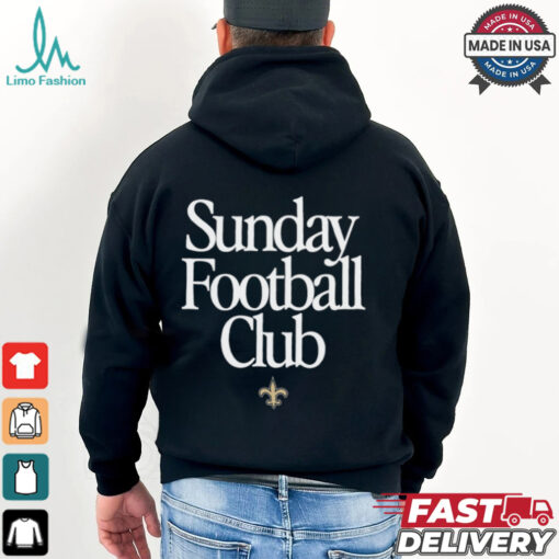 New Orleans Saints Sunday Football Club Heavyweight T Shirt
