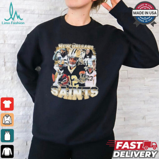 New Orleans Saints Vintage Football Gift T Shirt