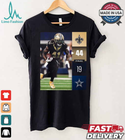 New Orleans Saints Win 44 19 Dallas Cowboys 2024 NFL Week 2 Final Score Shirt