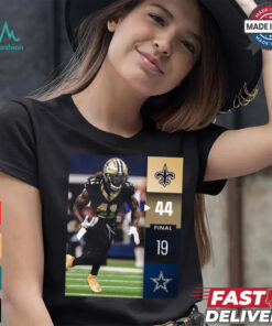 New Orleans Saints Win 44 19 Dallas Cowboys 2024 NFL Week 2 Final Score Shirt