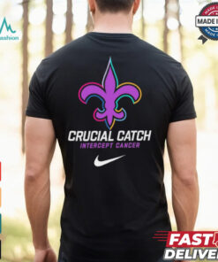 New Orleans Saints X Nike 2024 NFL Crucial Catch Shirt