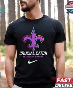 New Orleans Saints X Nike 2024 NFL Crucial Catch Shirt, hoodie, sweater, long sleeve and tank top New Orleans Saints X Nike 2024 NFL Crucial Catch Shirt