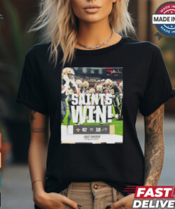 New Orleans Saints win Panthers final 47 10 shirt
