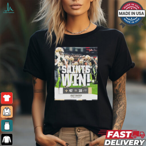 New Orleans Saints win Panthers final 47 10 shirt