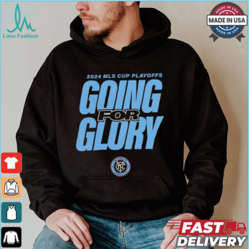 New York City FC going for glory 2024 MLS Cup Playoffs shirt