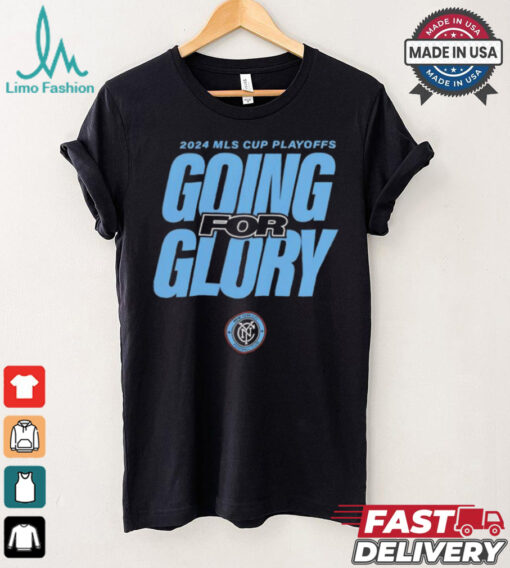 New York City FC going for glory 2024 MLS Cup Playoffs shirt