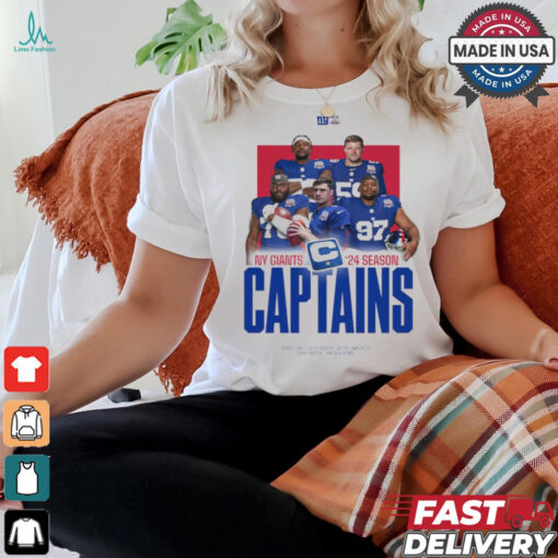 New York Giants 2024 Season Team Captains Shirt