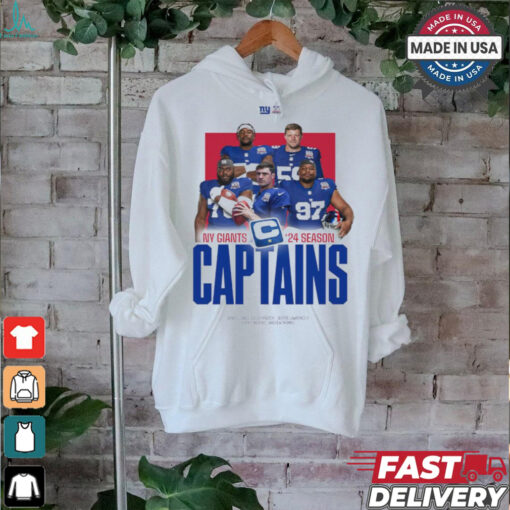 New York Giants 2024 Season Team Captains Shirt