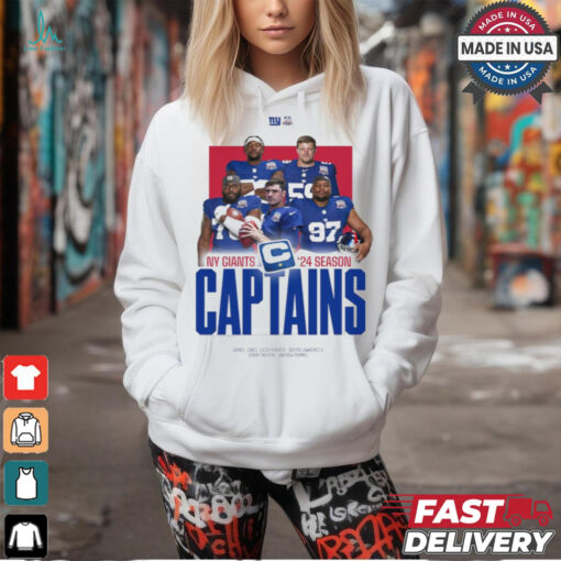 New York Giants 2024 Season Team Captains Shirt