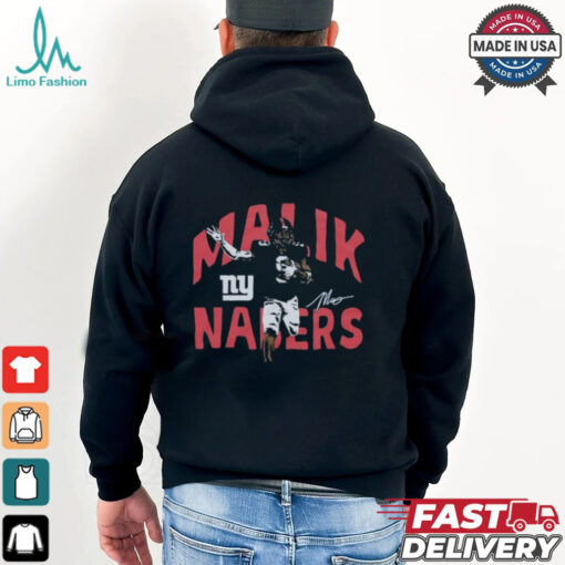 New York Giants Malik Nabers Signature T Shirts