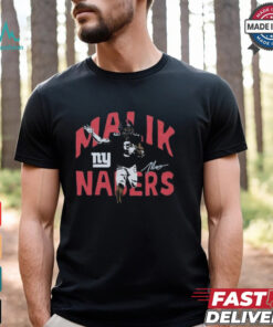 New York Giants Malik Nabers Signature T Shirts