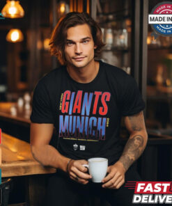 New York Giants NFL Hometown to Munich t shirt