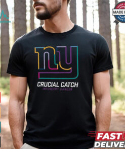New York Giants Nike Black 2024 NFL Crucial Catch T Shirt, hoodie, sweater, long sleeve and tank top New York Giants Nike Black 2024 NFL Crucial Catch T Shirt