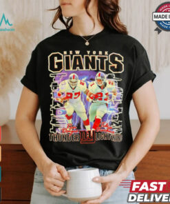 New York Giants Ron Dayne Tiki Barber Thunder & Lightning shirt