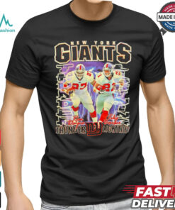 New York Giants Ron Dayne Tiki Barber Thunder & Lightning shirt