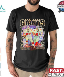 New York Giants Ron Dayne Tiki Barber Thunder & Lightning shirt